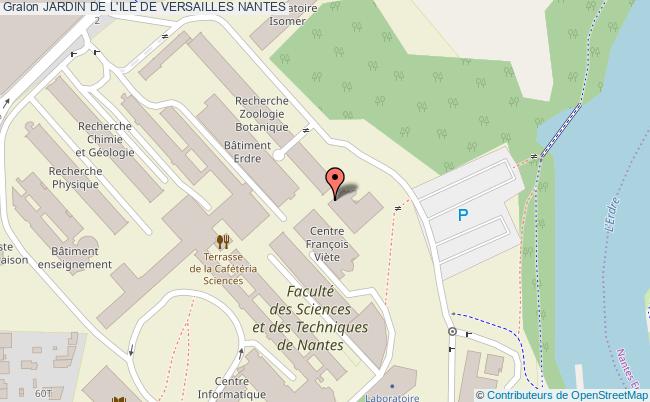 plan Jardin De L'ile De Versailles Nantes NANTES