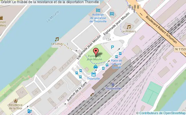 plan Le Musée De La Resistance Et De La Déportation Thionville Thionville