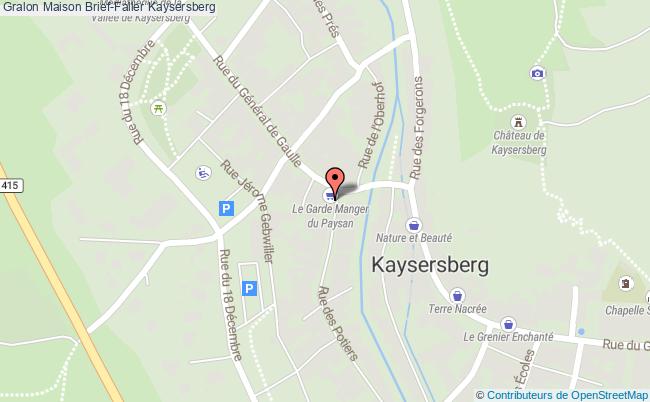 plan Maison Brief-faller Kaysersberg Kaysersberg