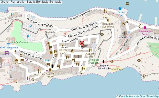plan Piantarella - Nautic Bonifacio Bonifacio Bonifacio
