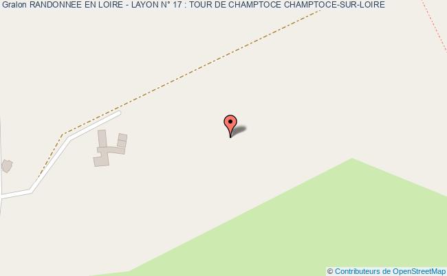 plan Randonnee En Loire - Layon N° 17 : Tour De Champtoce Champtoce-sur-loire CHAMPTOCE-SUR-LOIRE