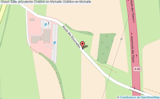 plan Salle Polyvalente Chatillon En Michaille Châtillon-en-michaille Châtillon-en-Michaille