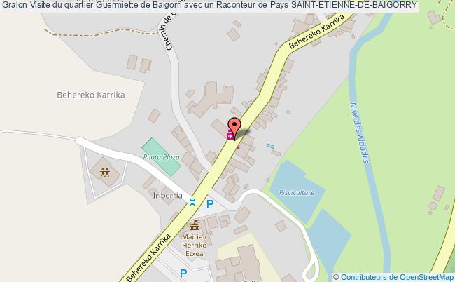 plan Visite Du Quartier Guermiette De Baigorri Avec Un Raconteur De Pays Saint-etienne-de-baigorry SAINT-ETIENNE-DE-BAIGORRY