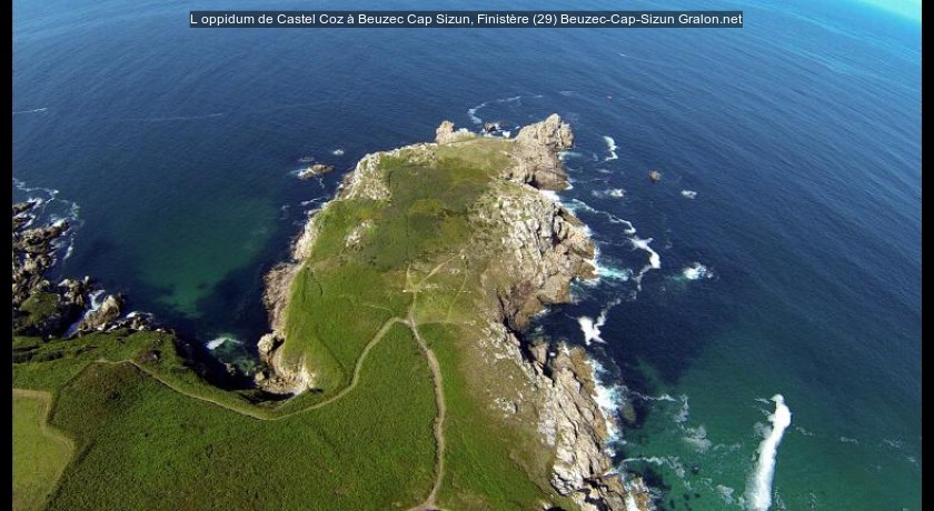 L'oppidum de Castel Coz à Beuzec Cap Sizun, Finistère (29)